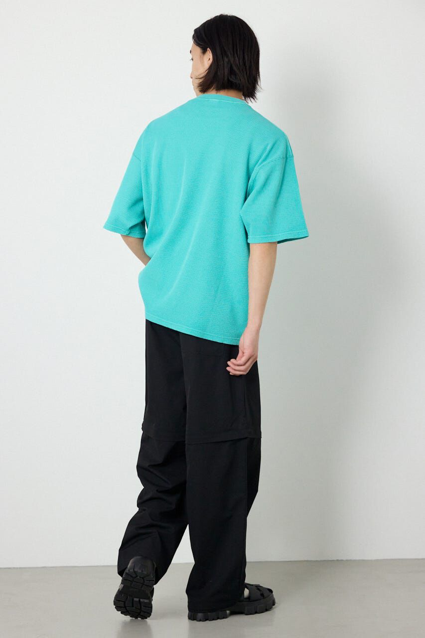 RODEO CROWNS「ピグメントワッフルTシャツ」|Tシャツ・カットソー|