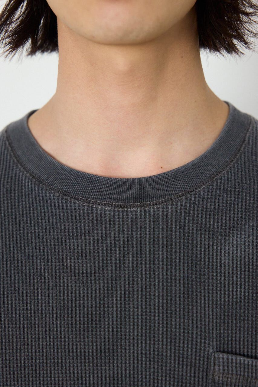 RODEO CROWNS「ピグメントワッフルTシャツ」|Tシャツ・カットソー|