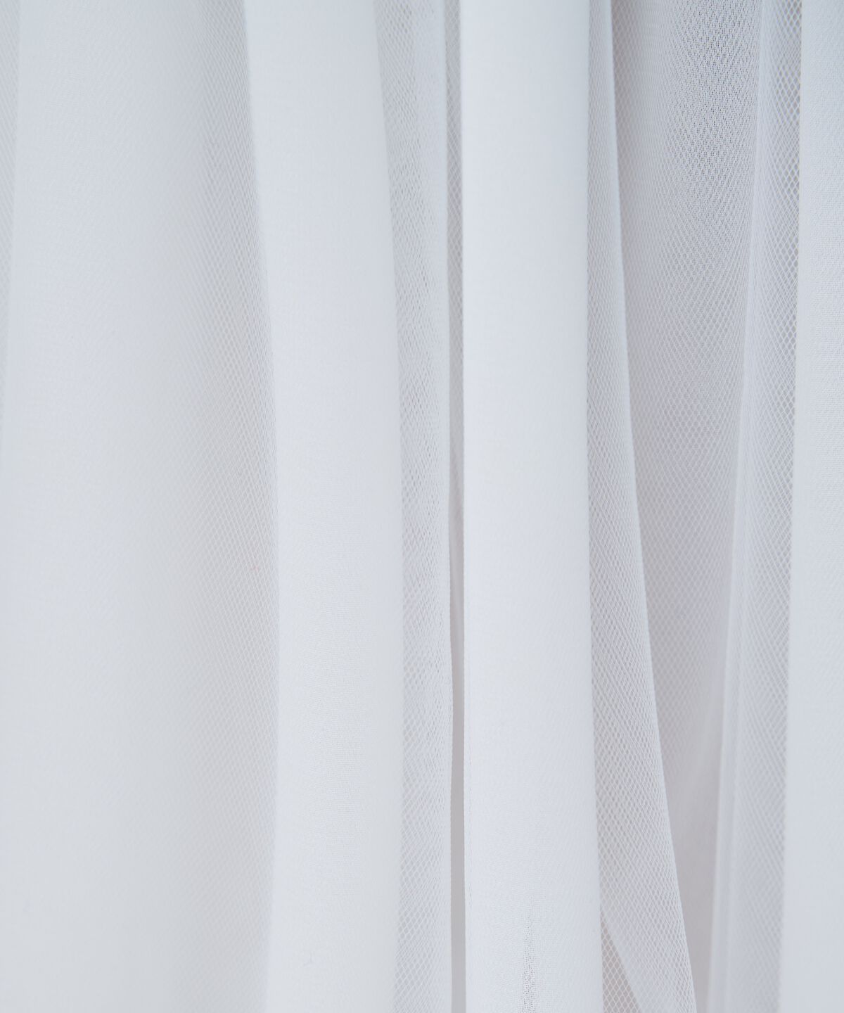 アンドクチュール「チュール切替デニムスカート」|スカート|