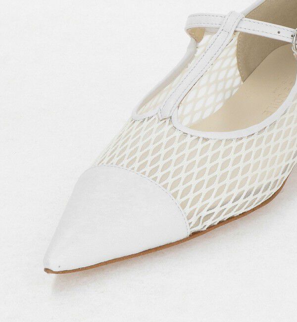 ODETTE E ODILE「シアーTストラップ フラット20&uarr;」|パンプス|