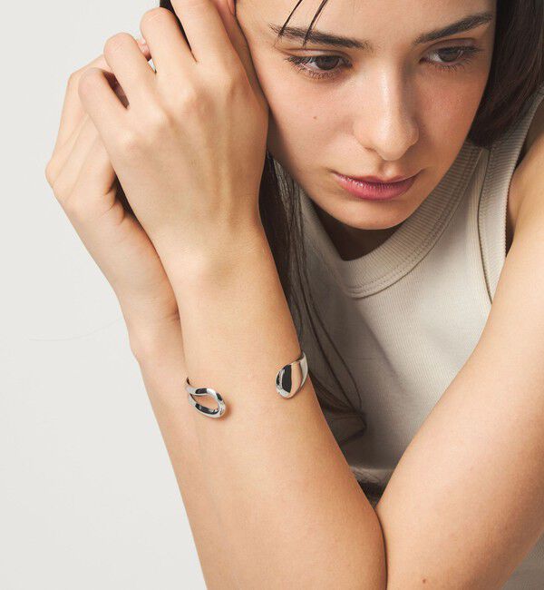 UNITED ARROWS green label relaxing「ドロップフォルム バングル」|ブレスレット・バングル|