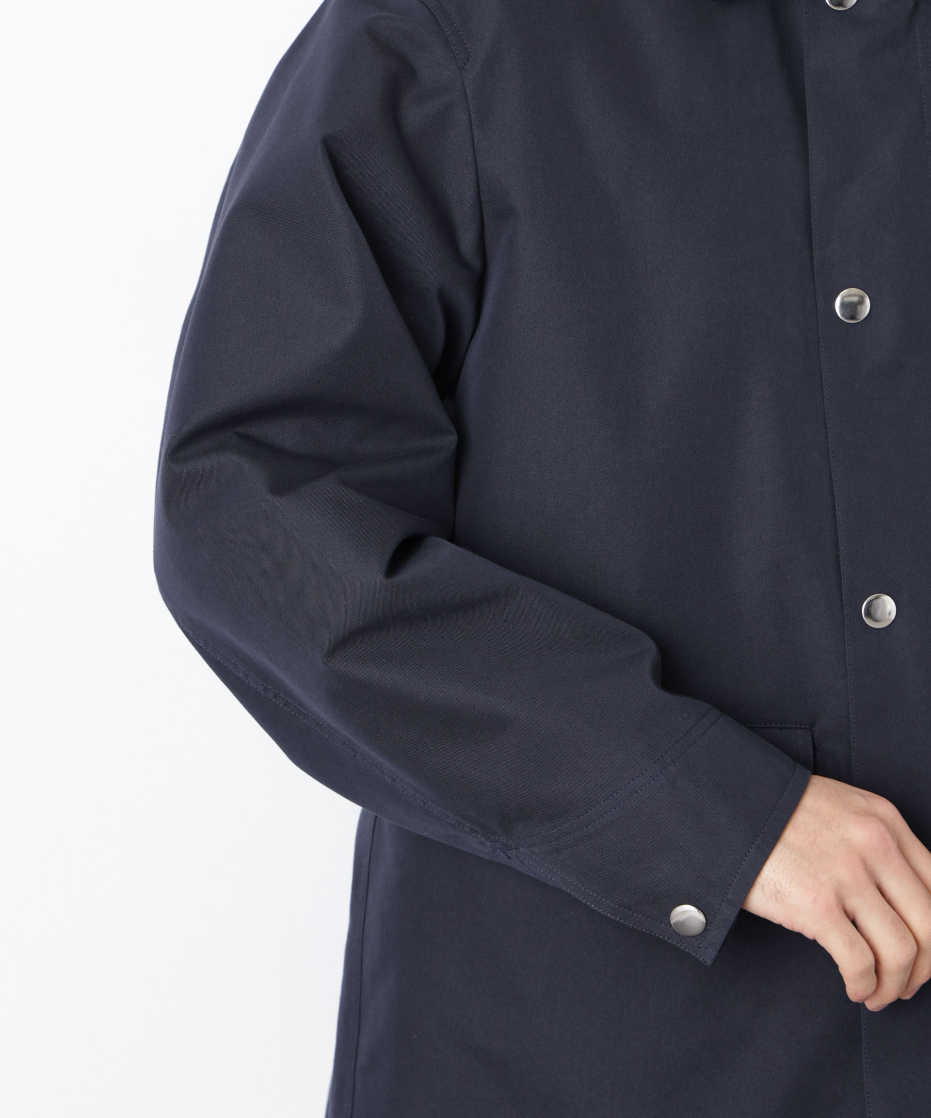 nano･universe「オーバージャケット「WARP PRINT」ライニング/撥水」|その他|