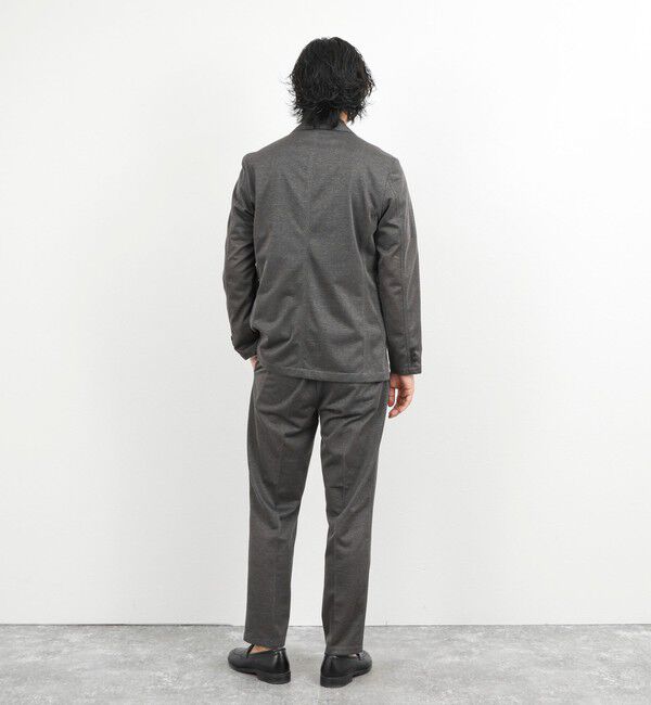 NOLLEY'S goodman「《ビジカジ/セットアップ対応》強撚バスケット イージージャケット 26SS」|テーラードジャケット|