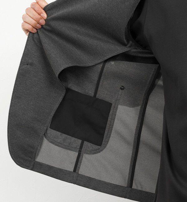 NOLLEY'S goodman「《ビジカジ/セットアップ対応》強撚バスケット イージージャケット 26SS」|テーラードジャケット|