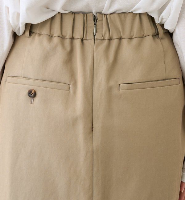  「予約【大人のチノスカート】ボックスタックチノスカート」|スカート|