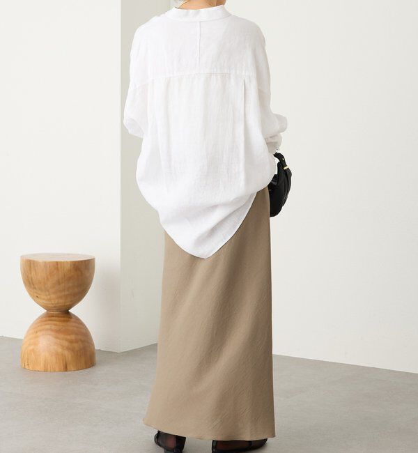  「予約【セットアップ着用可能】メッシュバイアススカート」|スカート|