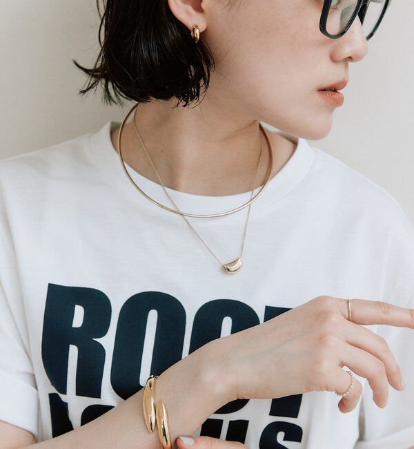  「【洗練された印象に】バネバングル」|ブローチ・コサージュ|