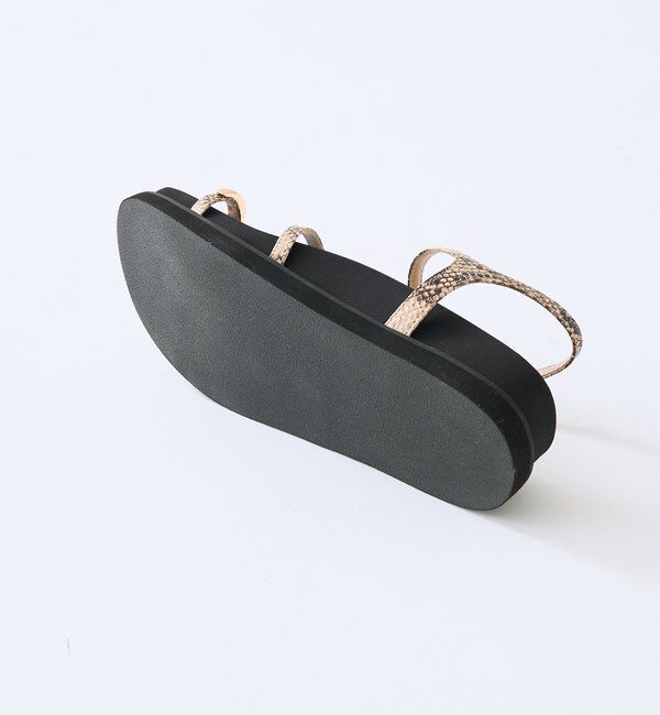  「【R.good（アールドットグッド）】メタルリングサンダル」|サンダル|