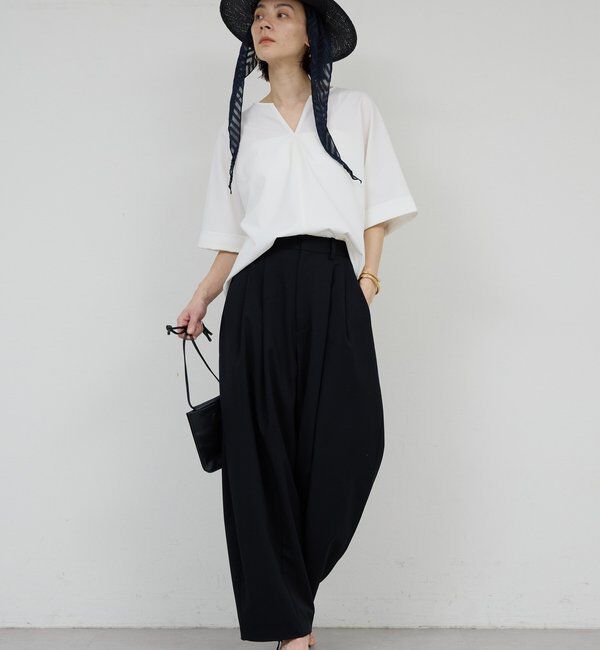  「スキッパーブラウス」|シャツ・ブラウス|