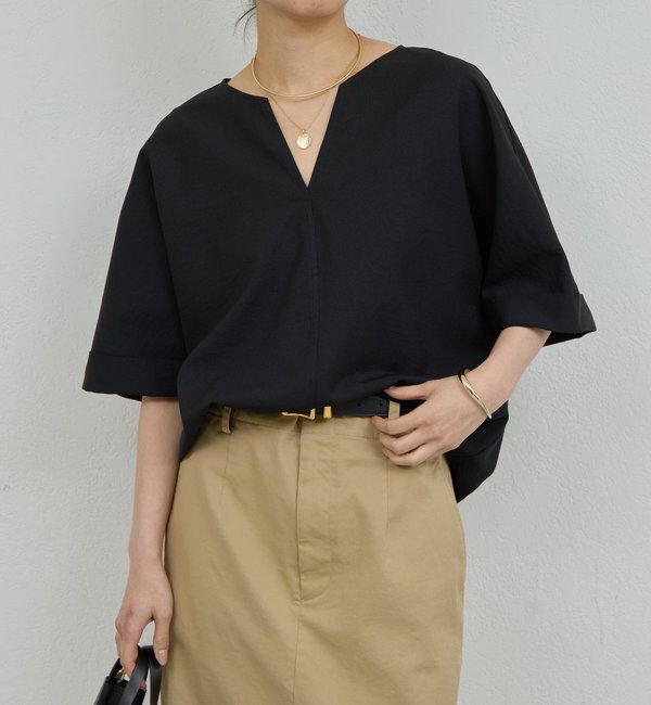  「スキッパーブラウス」|シャツ・ブラウス|