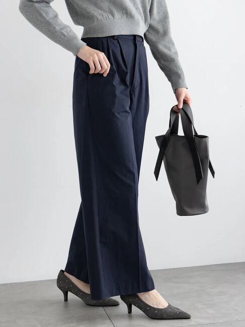 Te chichi「2タックチノパンツ」|その他|ネイビー