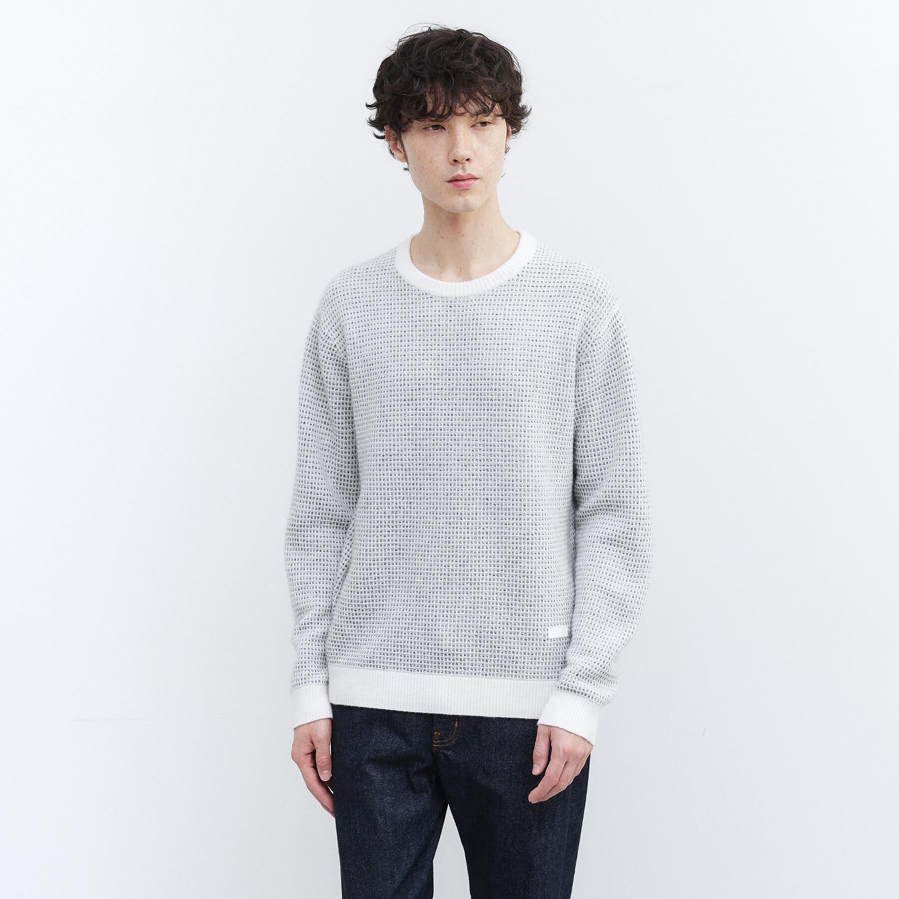 TAKEO KIKUCHI「メランジ ニットプルオーバー」|ニット・セーター|