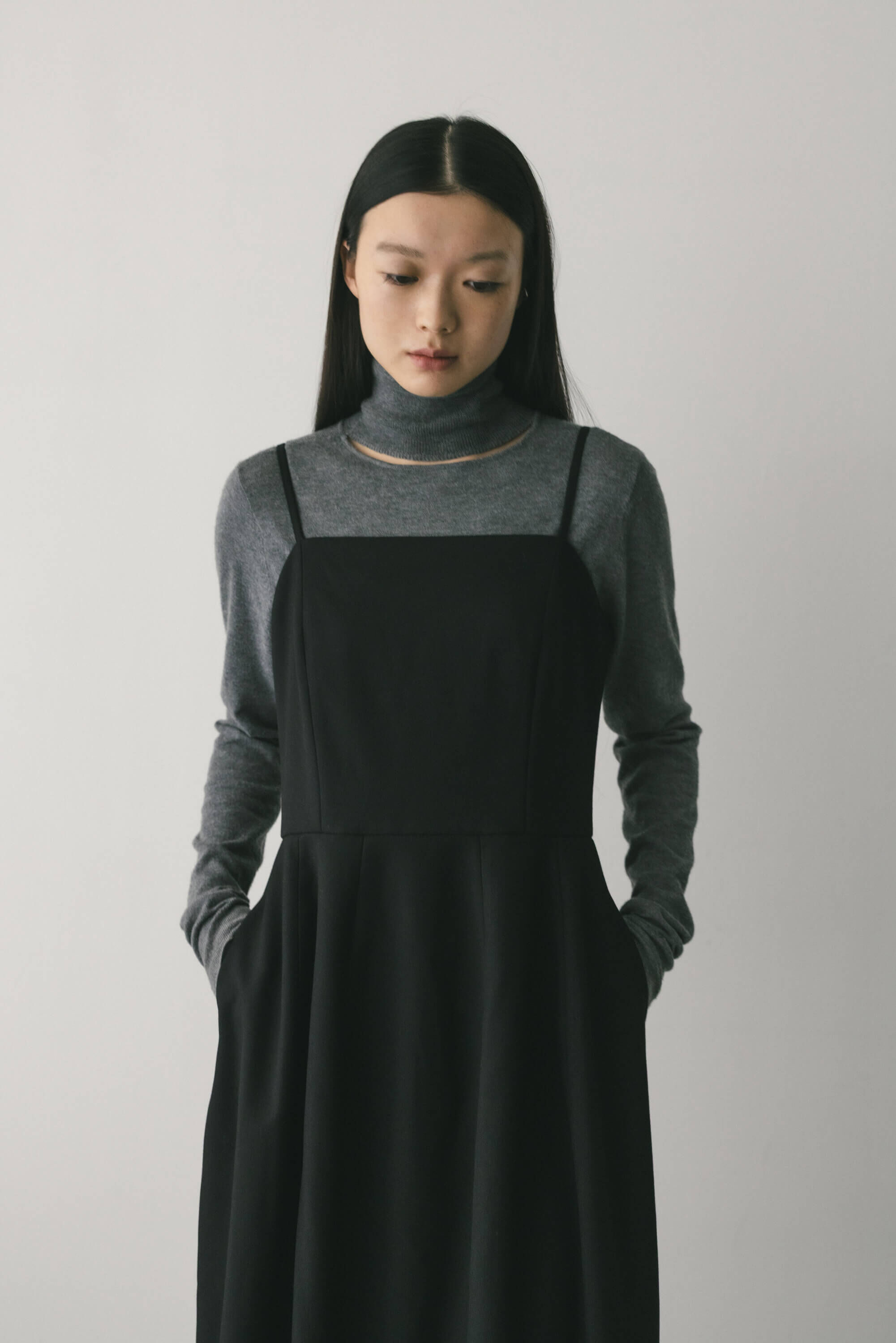 STYLEMIXER「フォルムパターンキャミワンピース」|ワンピース|