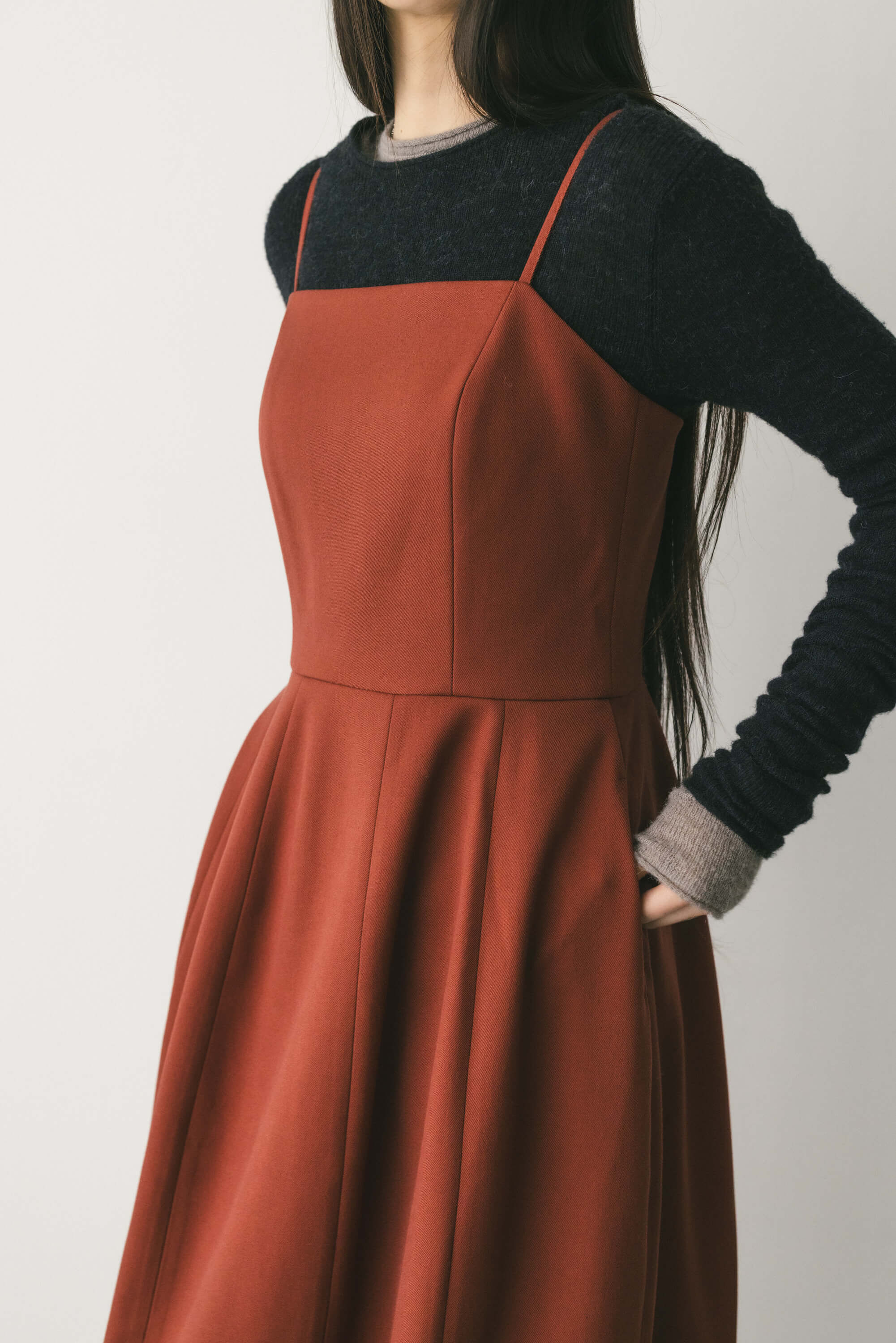 STYLEMIXER「フォルムパターンキャミワンピース」|ワンピース|