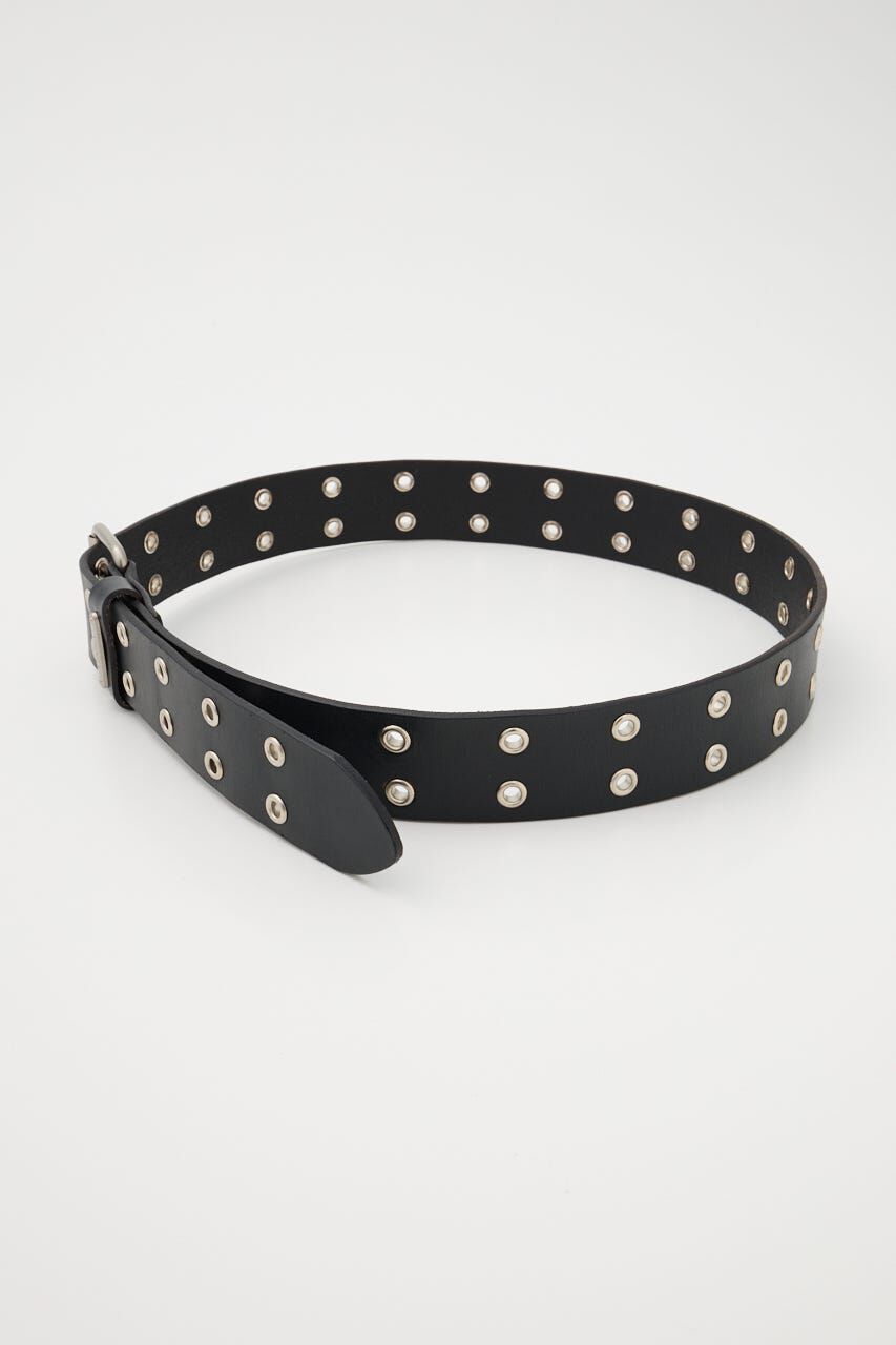 MOUSSY「EYELET LEATHER ベルト」|ベルト|