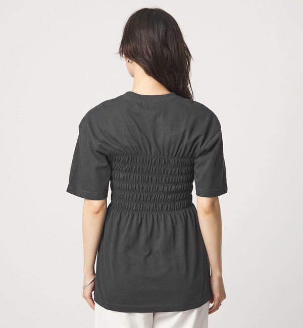 UNITED ARROWS green label relaxing「【別注】＜Various Timeless Arts＞シャーリング プリント Tシャツ」|Tシャツ・カットソー|