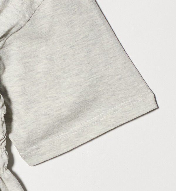 UNITED ARROWS green label relaxing「【別注】＜Various Timeless Arts＞シャーリング プリント Tシャツ ミディアムグレー」|Tシャツ・カットソー|