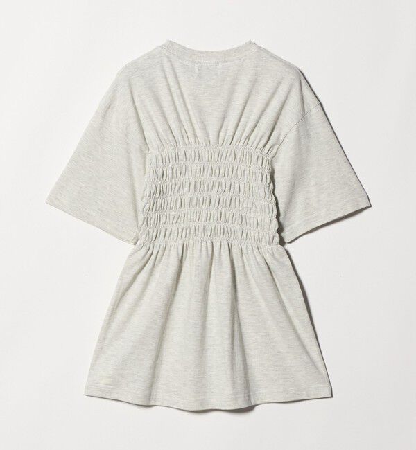 UNITED ARROWS green label relaxing「【別注】＜Various Timeless Arts＞シャーリング プリント Tシャツ ミディアムグレー」|Tシャツ・カットソー|