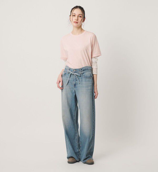 BEAUTY&YOUTH UNITED ARROWS「コットン天竺 ラウンドヘム Tシャツ」|Tシャツ・カットソー|