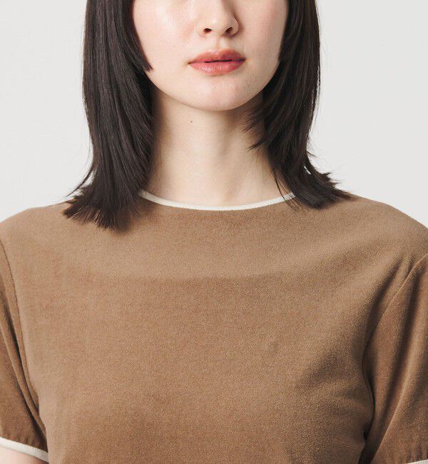 BEAUTY&YOUTH UNITED ARROWS「シアー パイル リンガーTシャツ」|Tシャツ・カットソー|