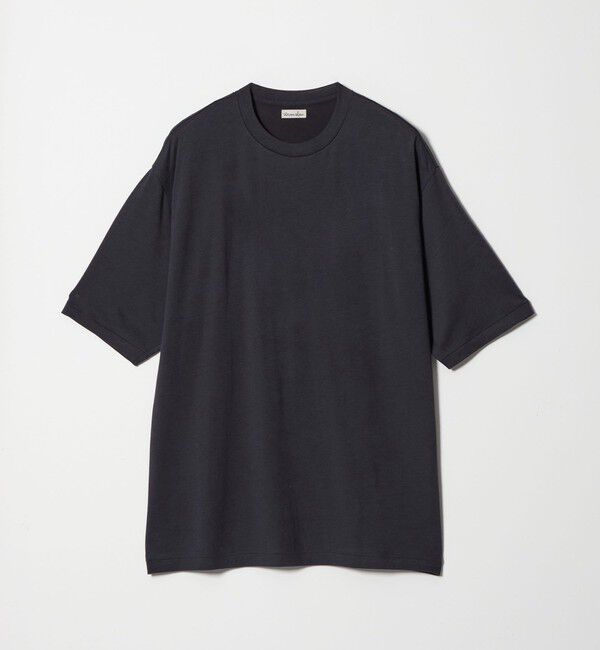 STEVEN ALAN「＜Steven Alan＞ CR ジャージー クルーネック ショートスリーブ Tシャツ NARROW」|Tシャツ・カットソー|NAVY