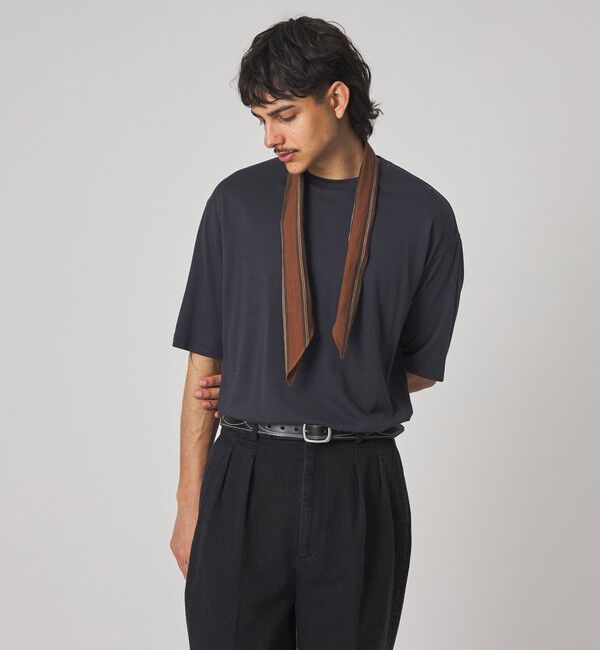 STEVEN ALAN「＜Steven Alan＞ CR ジャージー クルーネック ショートスリーブ Tシャツ NARROW」|Tシャツ・カットソー|