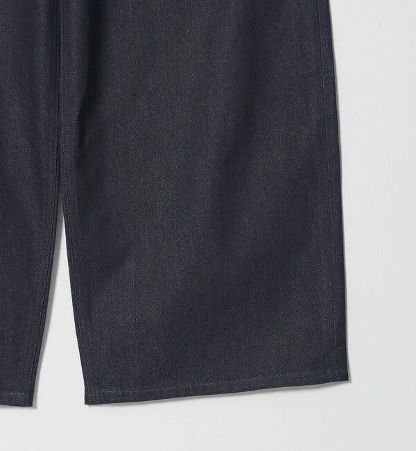 MONKEY TIME「ライトオンス リジッド デニム シンチバック スーパー バギー パンツ」|チノ|