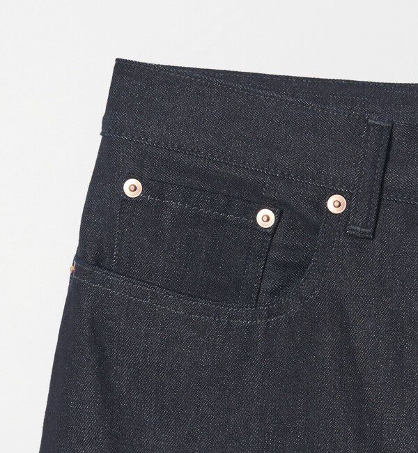 MONKEY TIME「ライトオンス リジッド デニム シンチバック スーパー バギー パンツ」|チノ|