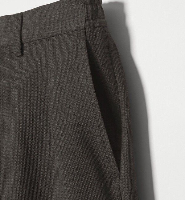 STEVEN ALAN「＜Steven Alan＞ PE/L BCR イン ツープリーツ ドレス トラウザーズ ハーフイージーII」|スラックス|