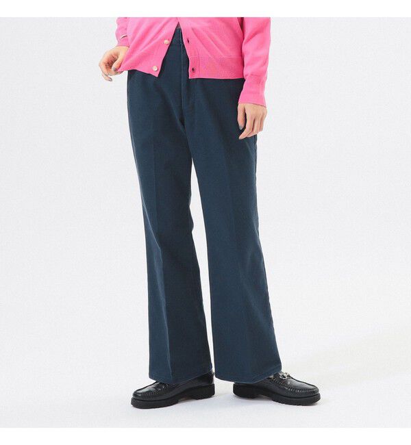 BEAMSBOY「【別注】DICKIES / ウォッシュ フレア パンツ」|チノ|