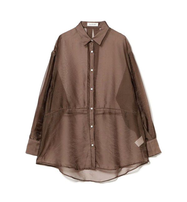 Ray BEAMS 「シアー ビッグ シャツ」|シャツ・ブラウス|