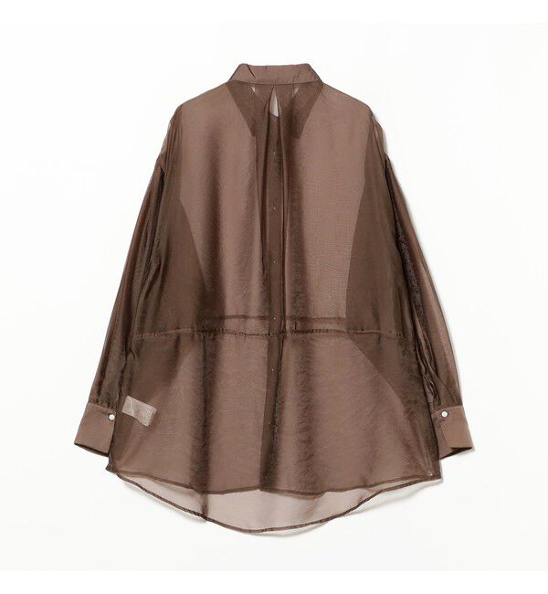 Ray BEAMS 「シアー ビッグ シャツ」|シャツ・ブラウス|