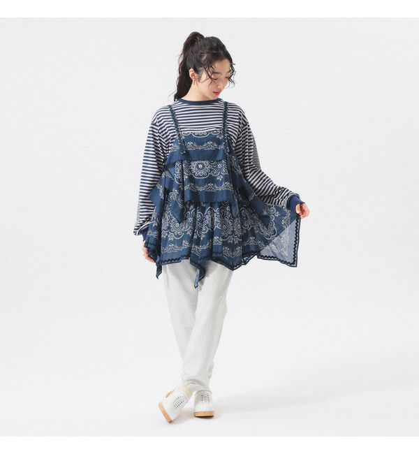 BEAMSBOY「バンダナ プリント キャミ」|シャツ・ブラウス|