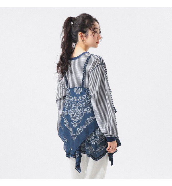 BEAMSBOY「バンダナ プリント キャミ」|シャツ・ブラウス|