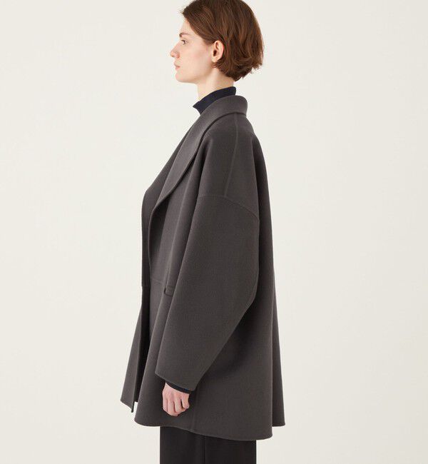 DES PRES「【一部WEB限定】ダブルフェイスメルトンビーバー ショートコート」|その他|