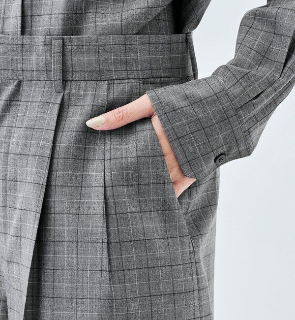 Edition「Super120'sウォッシャブルウール タックショートパンツ」|その他|