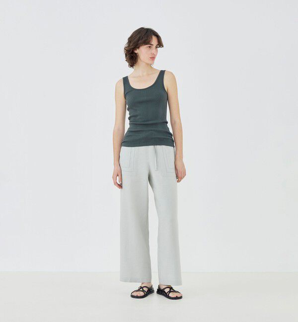 GALERIE VIE「フレンチリネン イージーストレートパンツ」|その他|