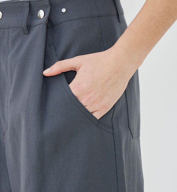 GALERIE VIE「プンタウールコットントロピカル タックパンツ」|その他|