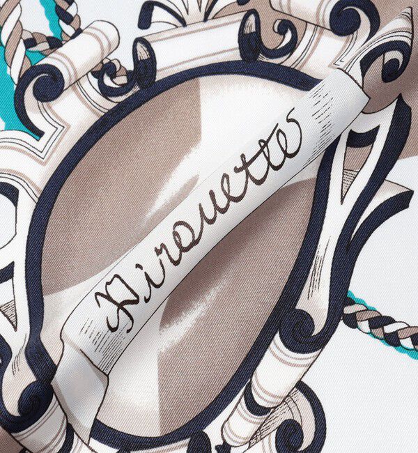 TOMORROWLAND GOODS「MANIPURI TASSEL シルクスカーフ」|バンダナ・スカーフ|