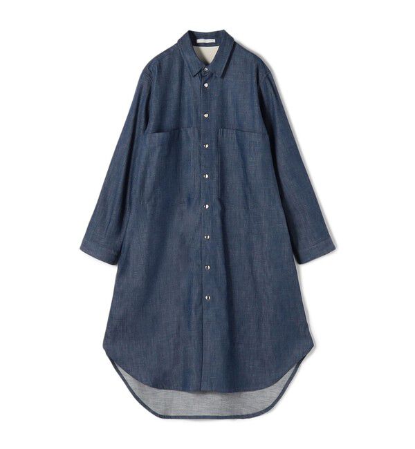 GALERIE VIE「ステイブルーデニム シャツワンピース」|ワンピース|63 ライトブルー