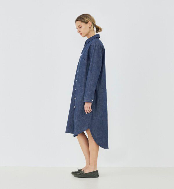 GALERIE VIE「ステイブルーデニム シャツワンピース」|ワンピース|