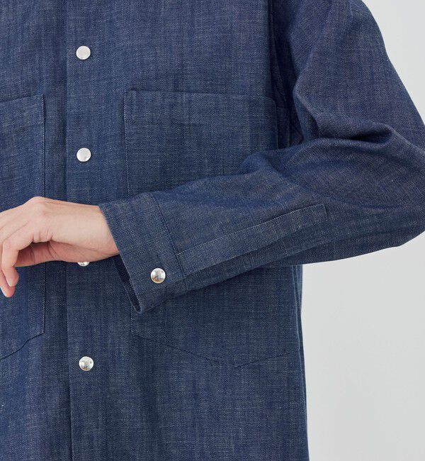 GALERIE VIE「ステイブルーデニム シャツワンピース」|ワンピース|