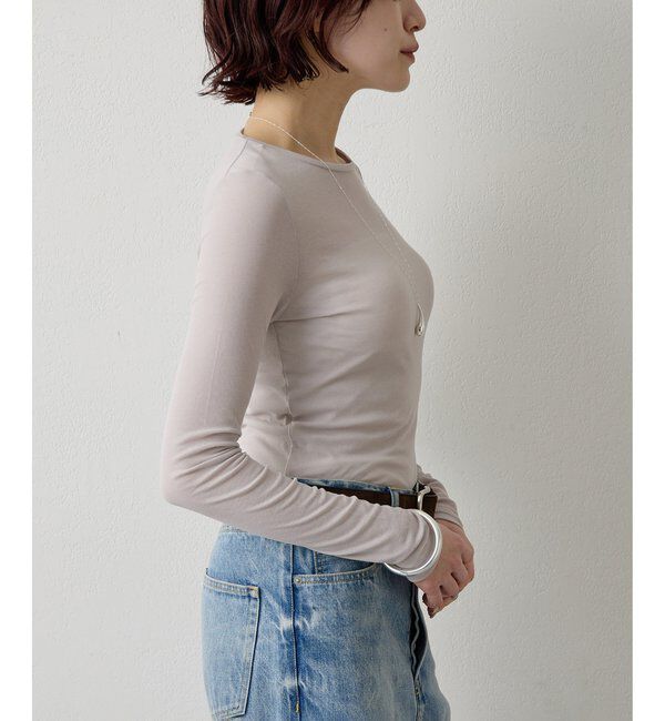  「シアーストレッチロンTEE」|Tシャツ・カットソー|