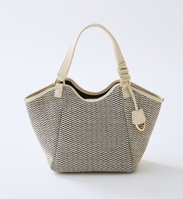  「予約【ショルダーストラップ付き】レザーパイピングミニトート」|クラッチバッグ|