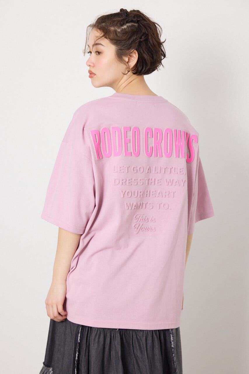 RODEO CROWNS「エンボスロゴVネックTシャツ」|Tシャツ・カットソー|