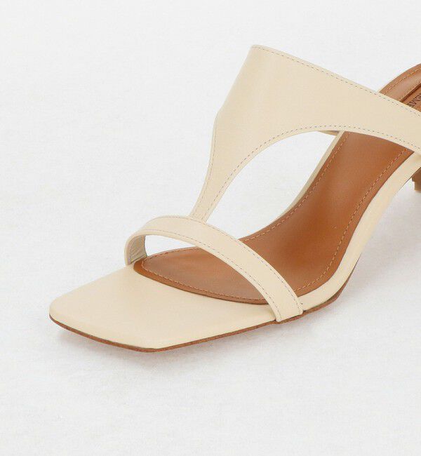 UNITED ARROWS「＜CHEMBUR＞SQ T-ST ミュール/サンダル」|サンダル|