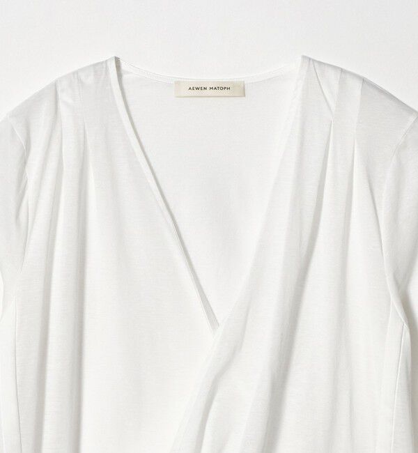 AEWEN MATOPH「＜AEWEN MATOPH＞ジャージーカシュクールカーディガン」|カーディガン|
