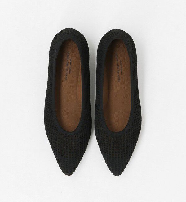UNITED ARROWS green label relaxing「ウェルネスシアー ポインテッド フラットシューズ / ニットシューズ」|ローファー|
