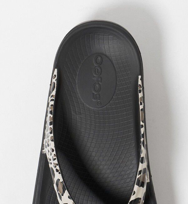 UNITED ARROWS green label relaxing「＜OOFOS＞Oolala レオパード / ウーララ」|サンダル|