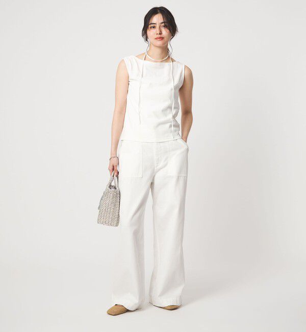 UNITED ARROWS green label relaxing「【別注】＜Plus by ONIT＞ワンショルダー トップス」|Tシャツ・カットソー|